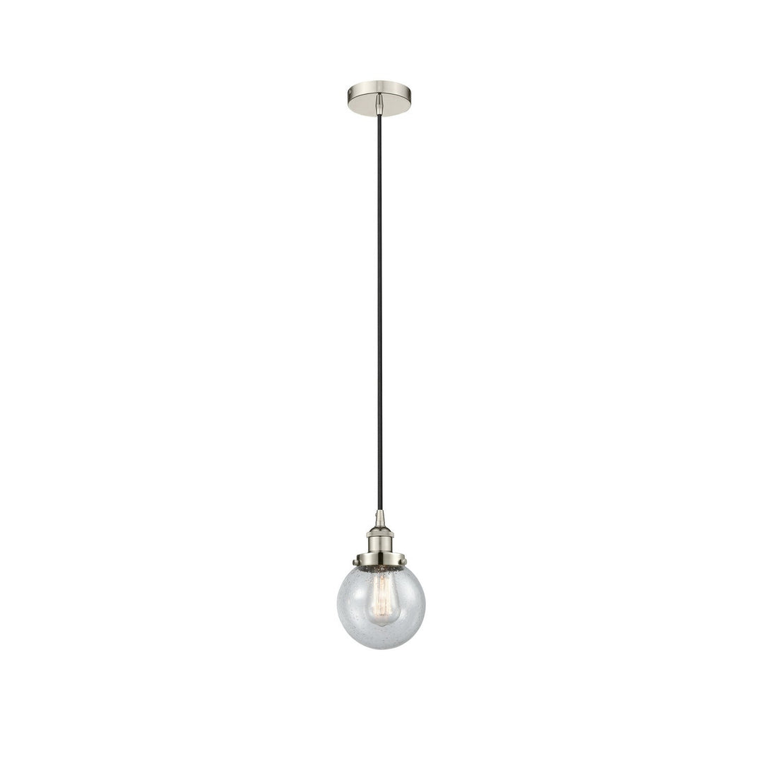 Innovations Edison 616-1PH-PN-G204-6 Pendant Light - Polished Nickel
