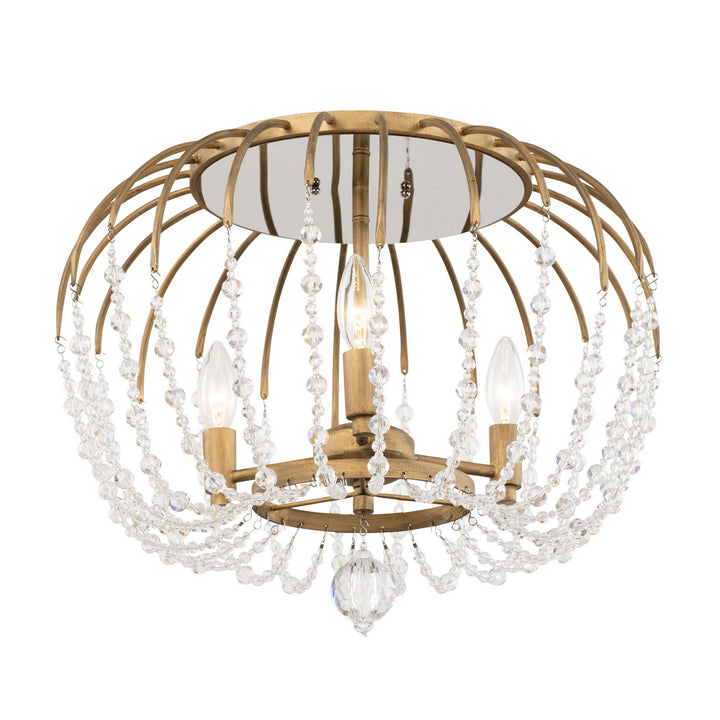 Varaluz Voliere 343S03HG Ceiling Light - Havana Gold