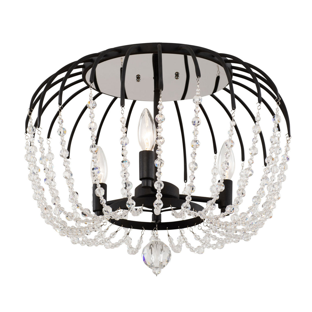 Varaluz Voliere 343S03MB Ceiling Light - Matte Black