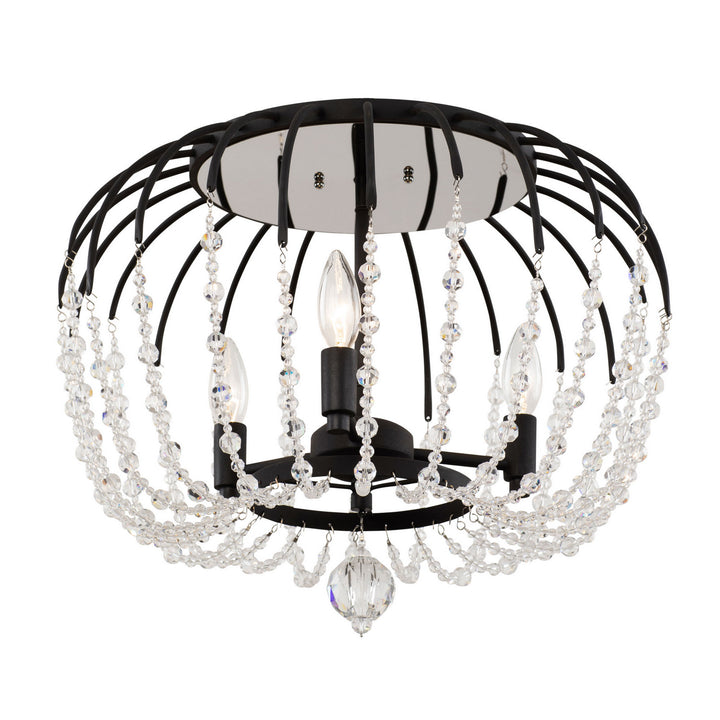 Varaluz Voliere 343S03MB Ceiling Light - Matte Black