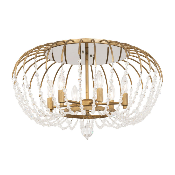 Varaluz Voliere 343S06HG Ceiling Light - Havana Gold