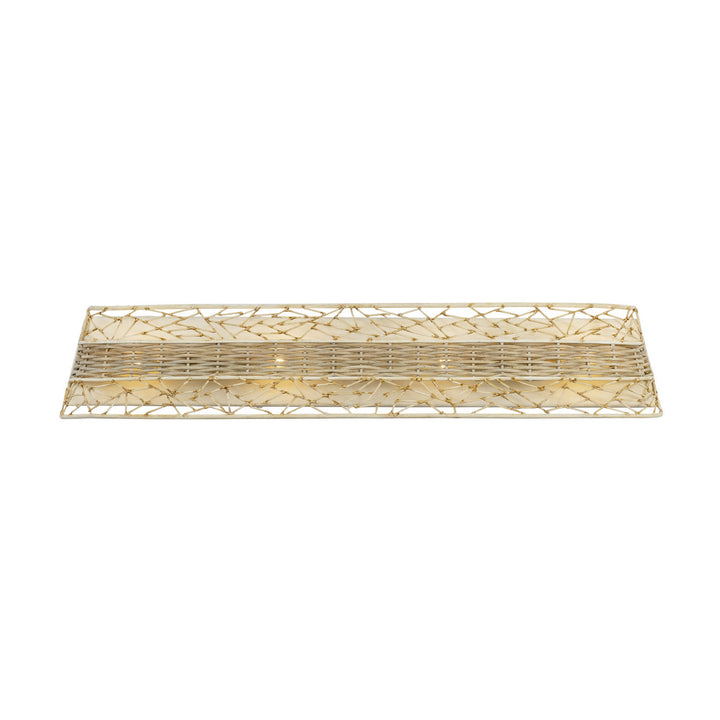 Varaluz Cayman 362B04CW Bath Vanity Light 32 in. wide - Country White