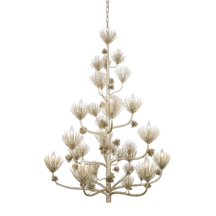 Varaluz Pinion 365C12ZG Chandelier Light - Zen Gold