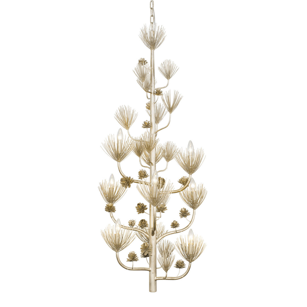 Varaluz Pinion 365F09ZG Chandelier Light - Zen Gold