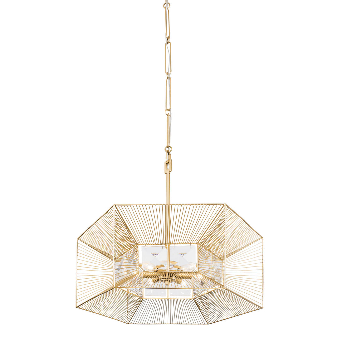 Varaluz Arcade 366P06FG Pendant Light - French Gold