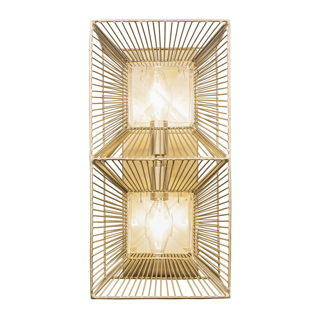 Varaluz Arcade 366W02FG Wall Sconce Light - French Gold