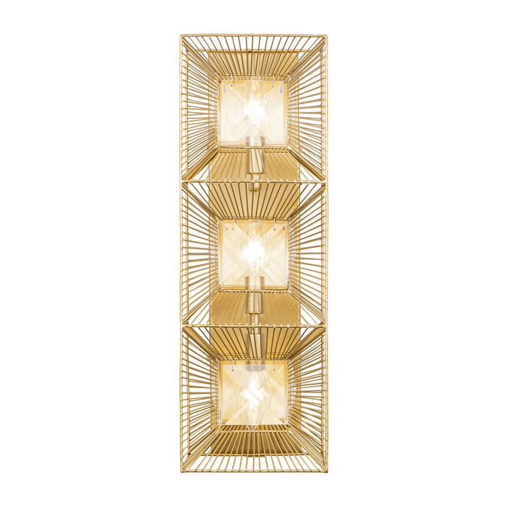 Varaluz Arcade 366W03FG Wall Sconce Light - French Gold