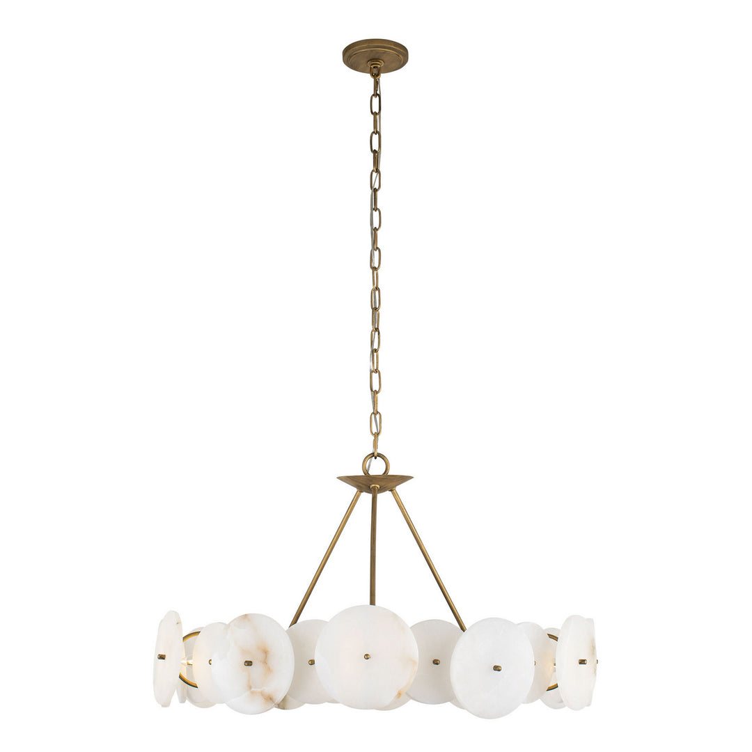 Varaluz Cosmos 370C06HG Chandelier Light - Havana Gold