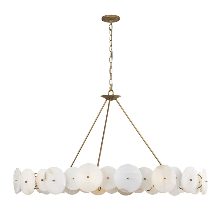 Varaluz Cosmos 370C09HG Chandelier Light - Havana Gold