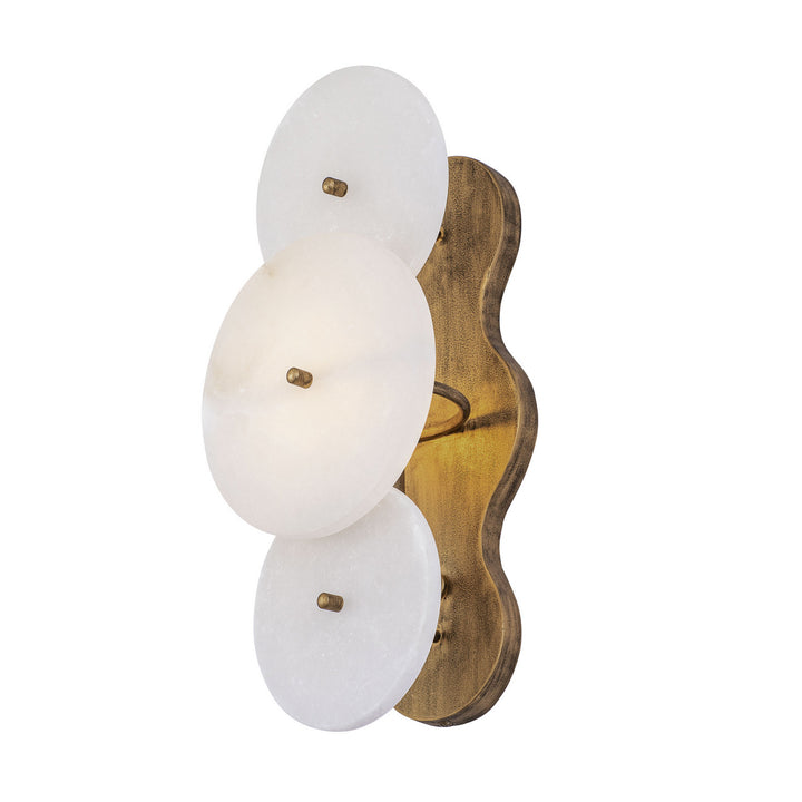 Varaluz Cosmos 370W01HG Wall Sconce Light - Havana Gold