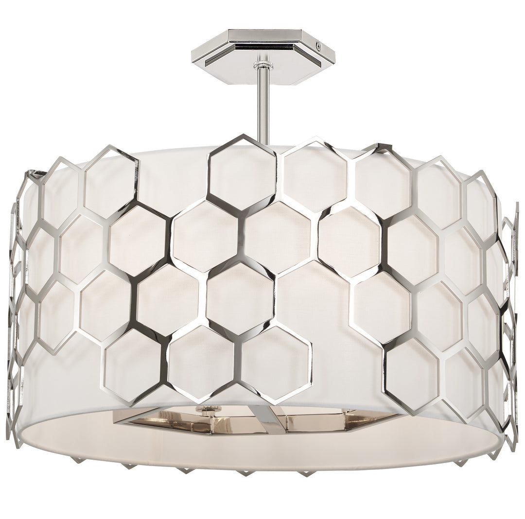 George Kovacs Missing Link P1897-613 Ceiling Light - Polished Nickel