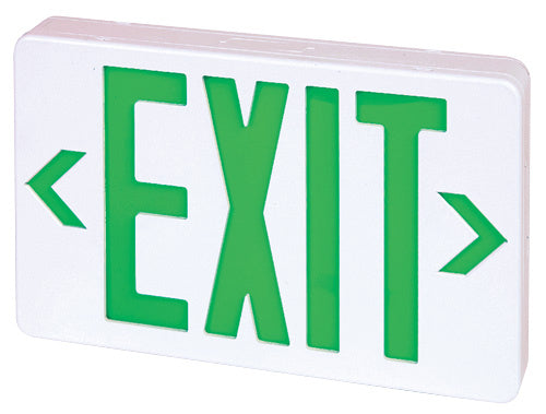 Elco Lighting EELE1  Led Exit Sign Utility Light Two-Tone