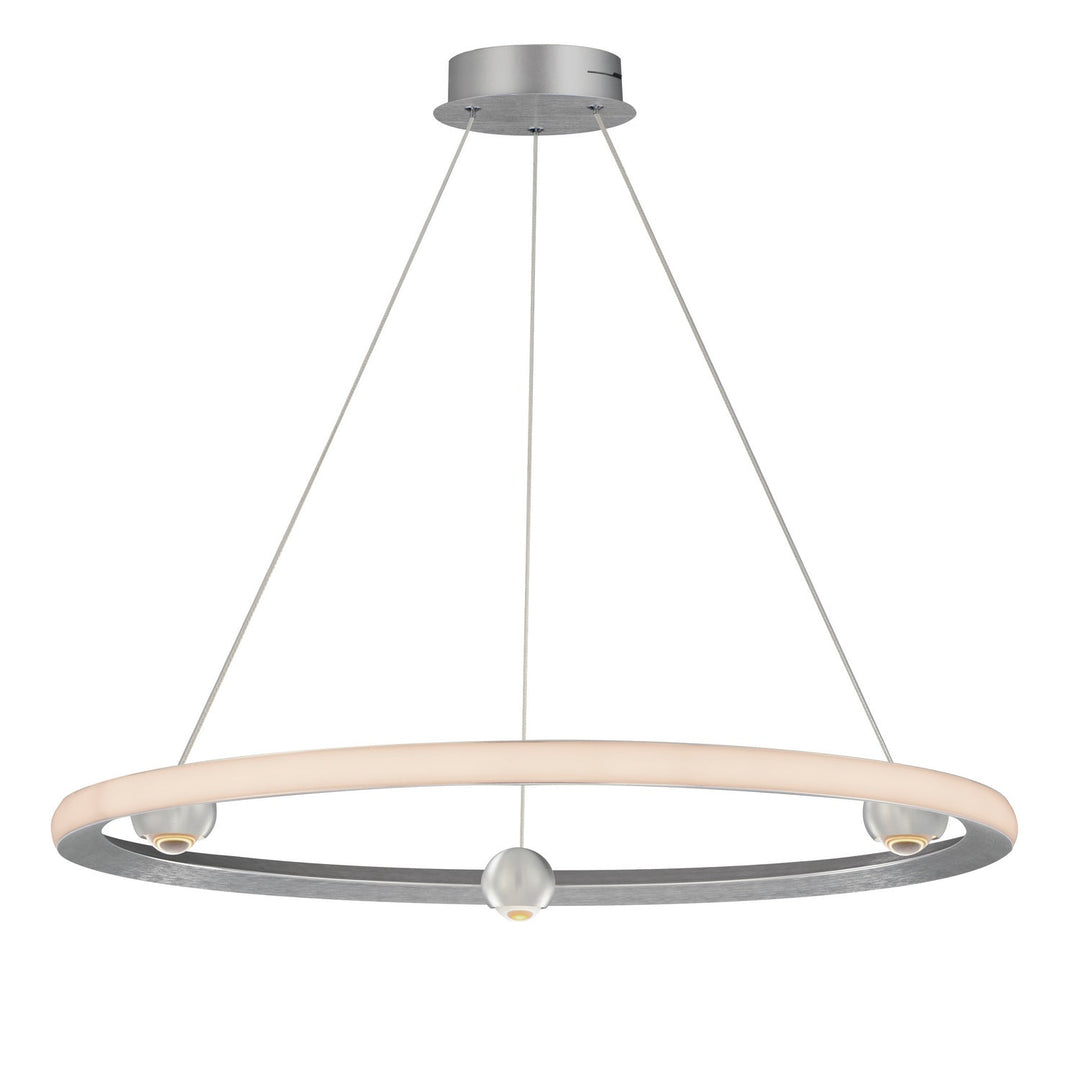 ET2 by Maxim Nodes E23513-AL Pendant Light - Brushed Aluminum