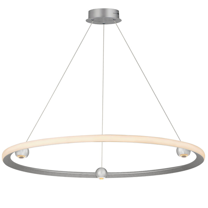 ET2 by Maxim Nodes E23514-AL Pendant Light - Brushed Aluminum