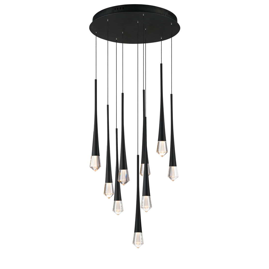 ET2 by Maxim Pierce E24227-122BK Pendant Light - Black