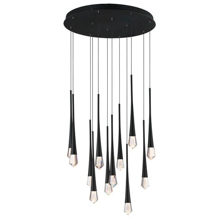 ET2 by Maxim Pierce E24229-122BK Pendant Light - Black