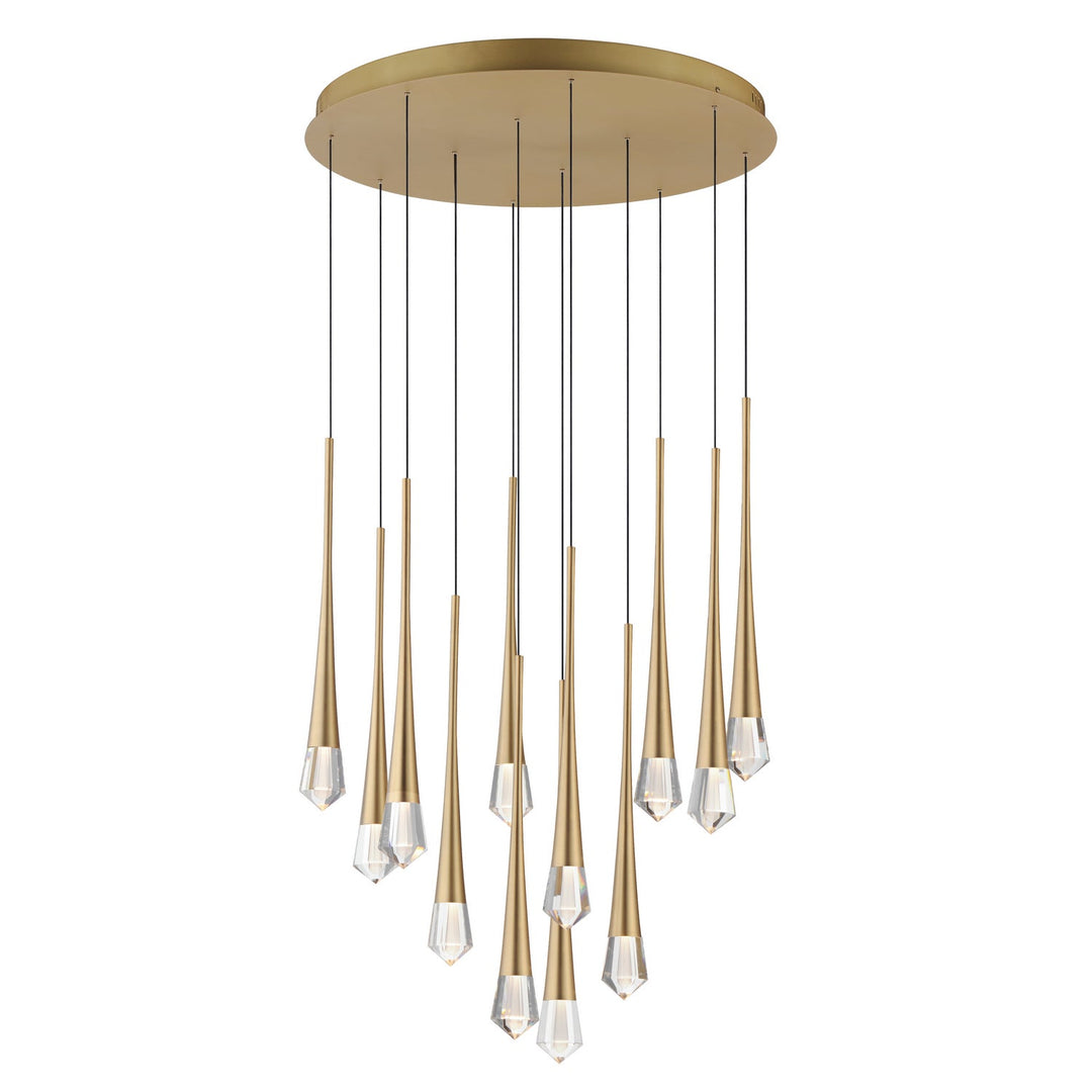 ET2 by Maxim Pierce E24229-122GLD Pendant Light - Gold