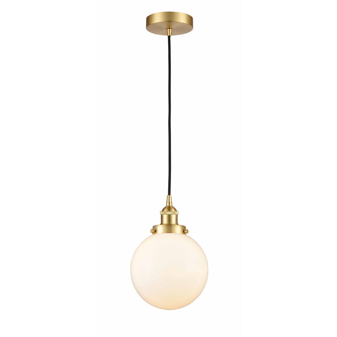 Innovations Edison 616-1PH-SG-G201-8-LED Pendant Light - Satin Gold