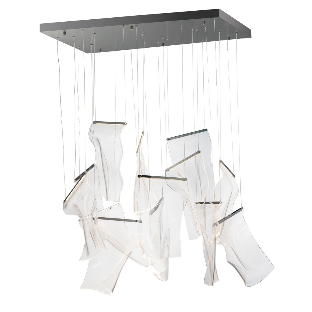 ET2 by Maxim Rinkle E24878-133BGM Chandelier Light - Brushed Gunmetal