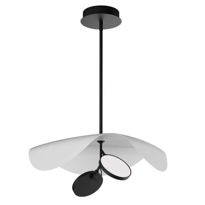 ET2 by Maxim Carmen E24966-WTBK Pendant Light - Black