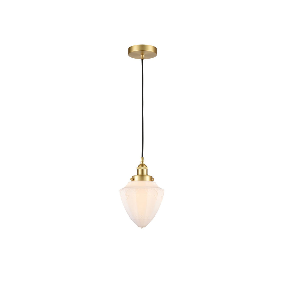Innovations Edison 616-1PH-SG-G661-7-LED Pendant Light - Satin Gold
