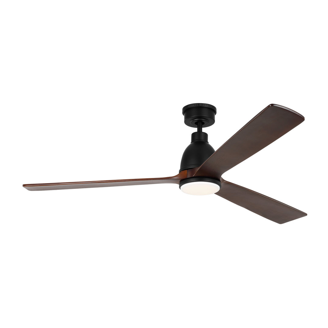 Visual Comfort Fan Bryden 60 Smart LED 3BRYSM60MBKD Ceiling Fan - Midnight Black, Midnight Black/Midnight Black/