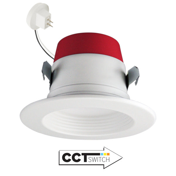 Elco Lighting EL140CT5W  Led Baffle Recessed Light White