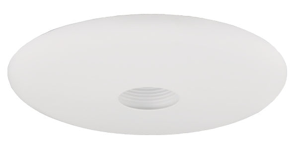 Elco Lighting EL2579W  Baffle With Pinhole Trim Recessed Light White