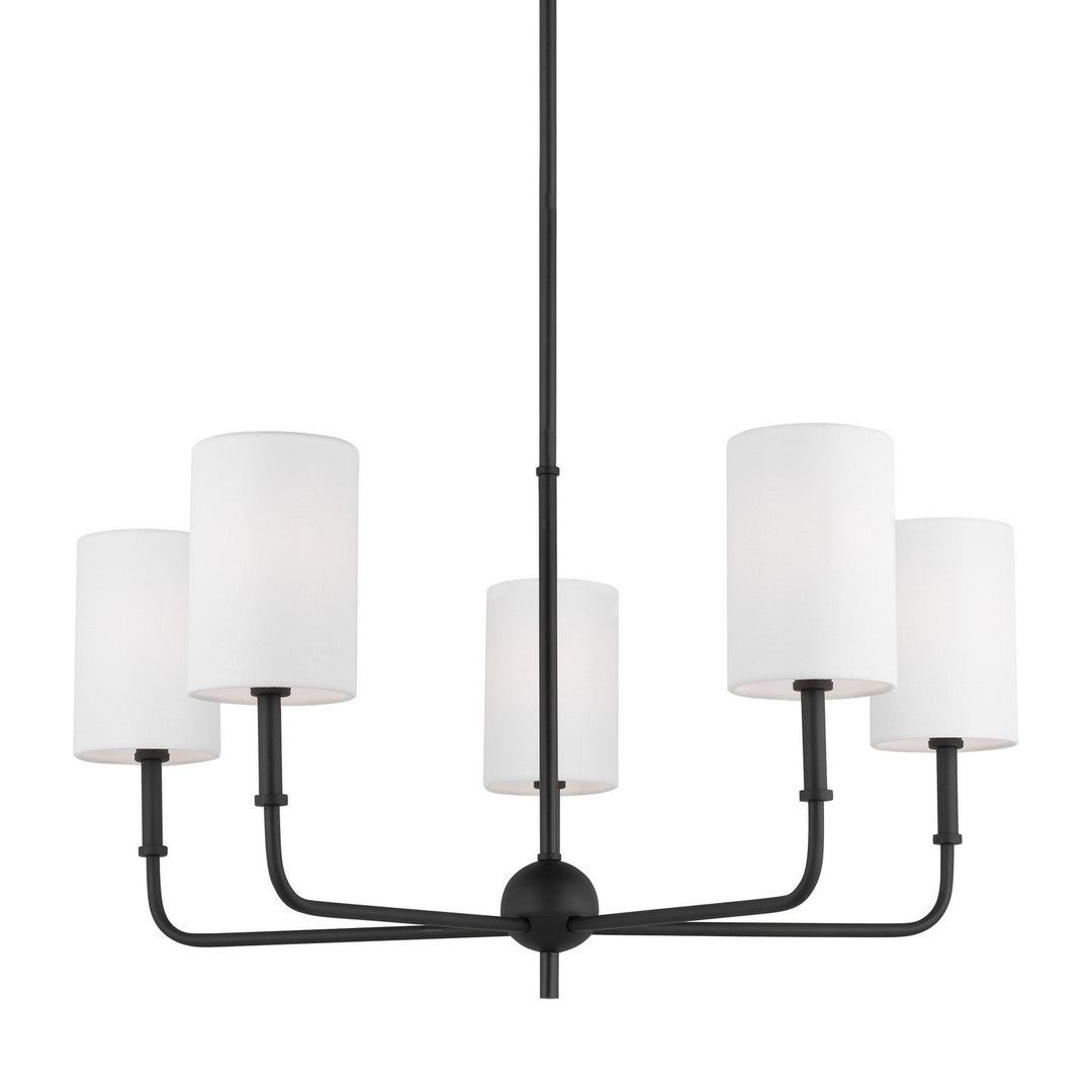 Visual Comfort Studio Foxdale 3109305EN-112 Chandelier Light - Midnight Black