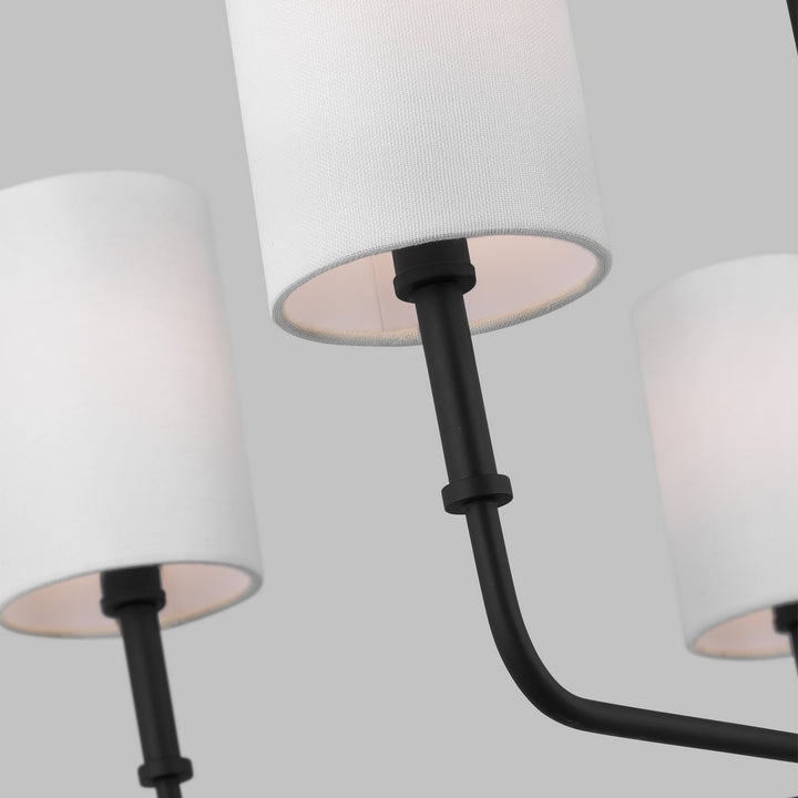 Visual Comfort Studio Foxdale 3109305EN-112 Chandelier Light - Midnight Black