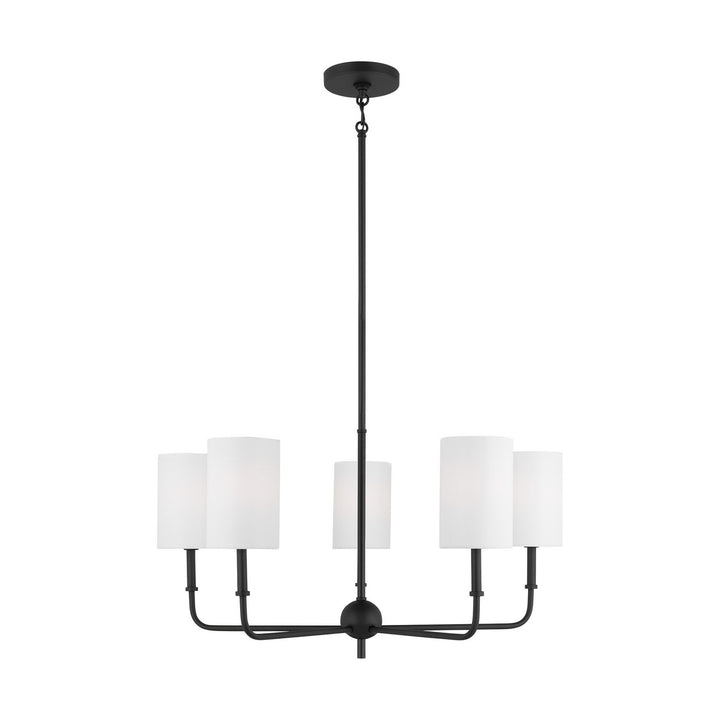 Visual Comfort Studio Foxdale 3109305EN-112 Chandelier Light - Midnight Black