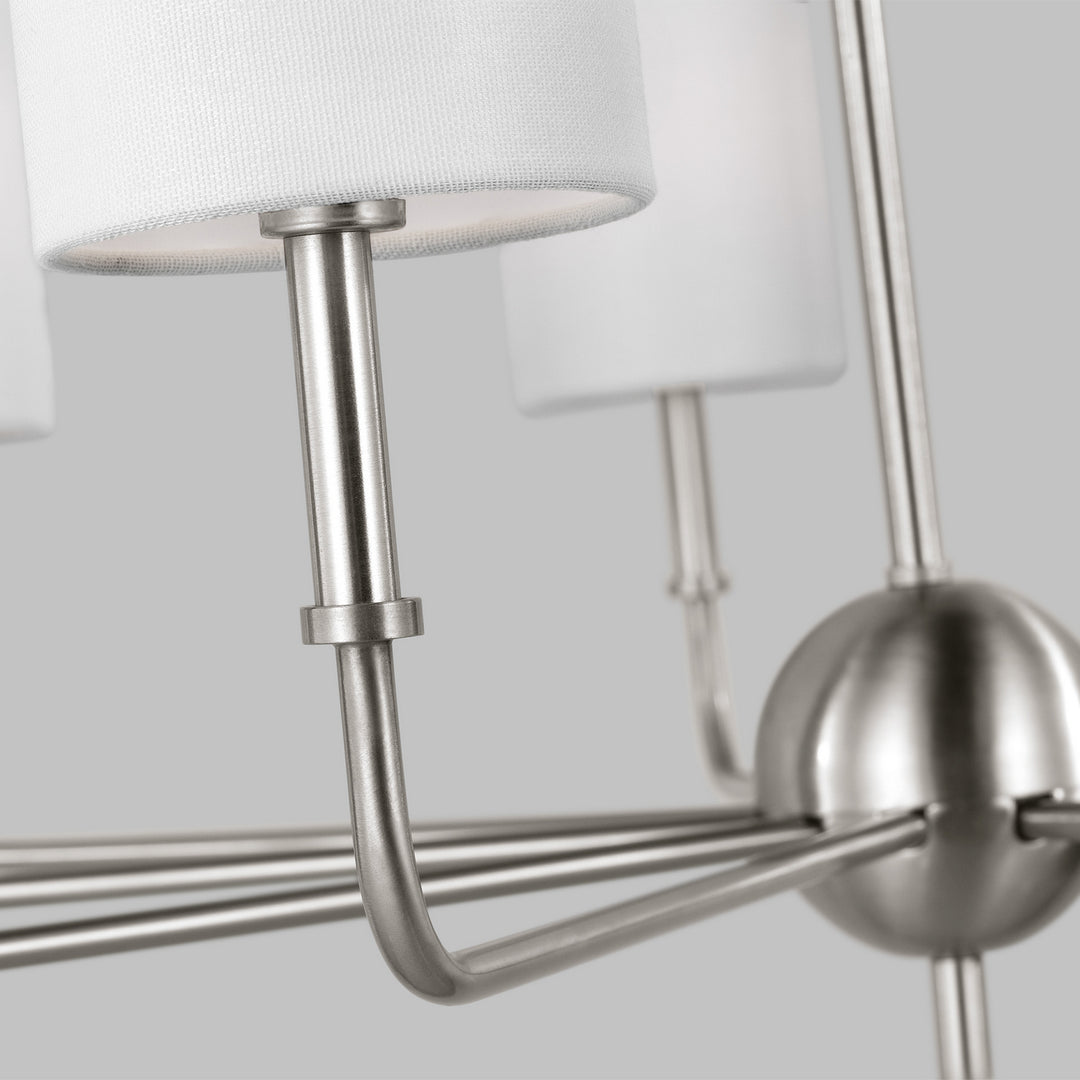Visual Comfort Studio Foxdale 3109309-962 Chandelier Light - Brushed Nickel