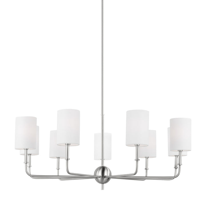 Visual Comfort Studio Foxdale 3109309EN-962 Chandelier Light - Brushed Nickel