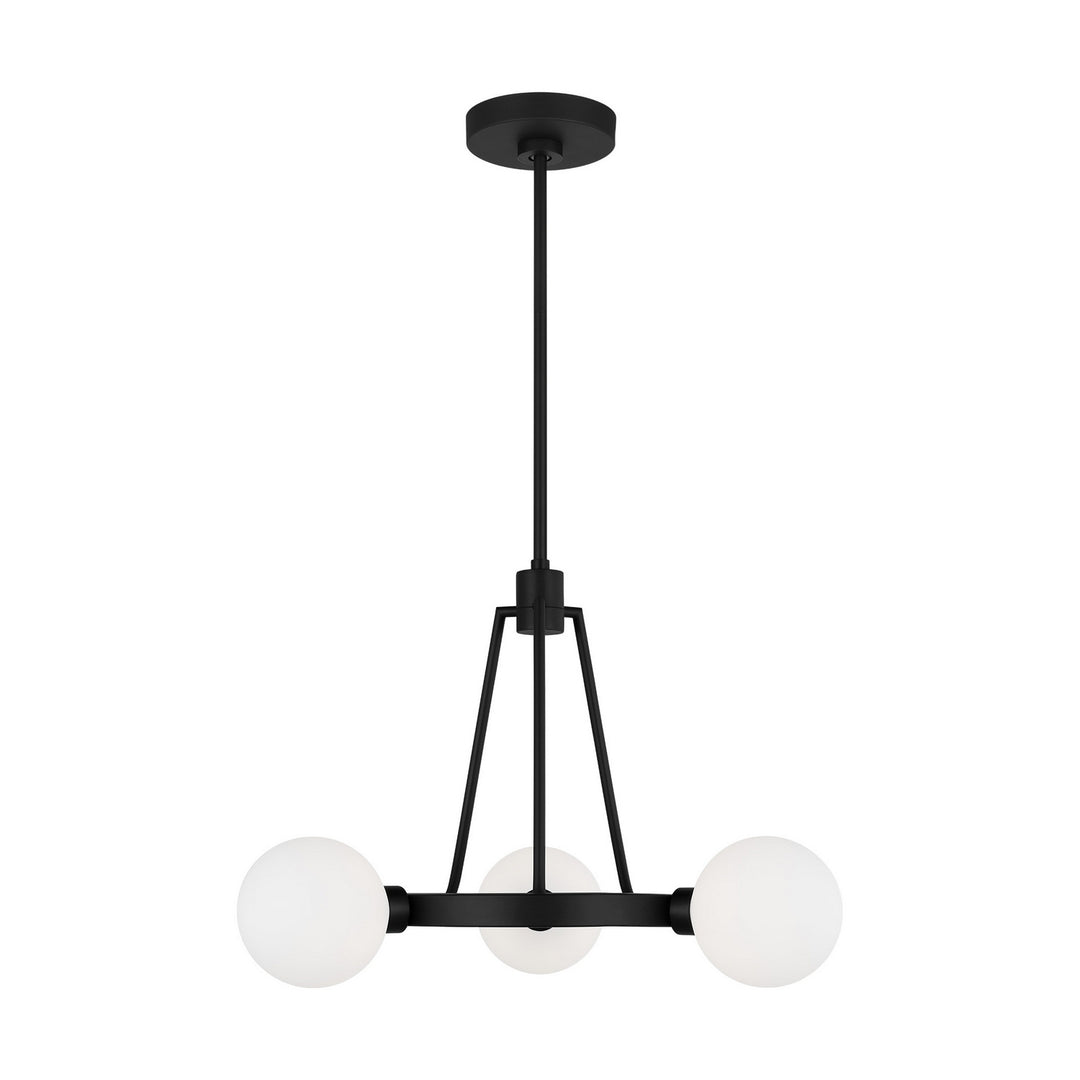 Visual Comfort Studio Clybourn 3161603-112 Chandelier Light - Midnight Black