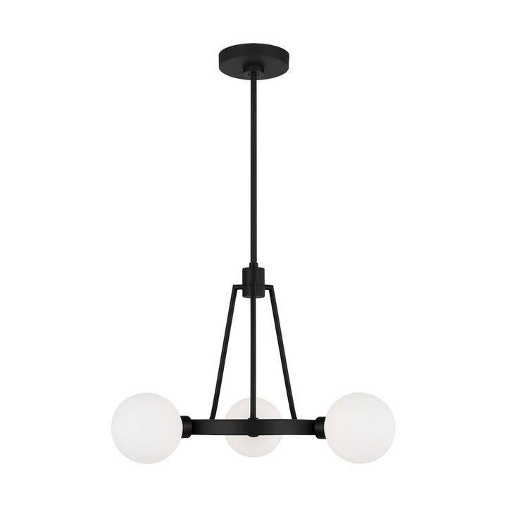 Visual Comfort Studio Clybourn 3161603-112 Chandelier Light - Midnight Black