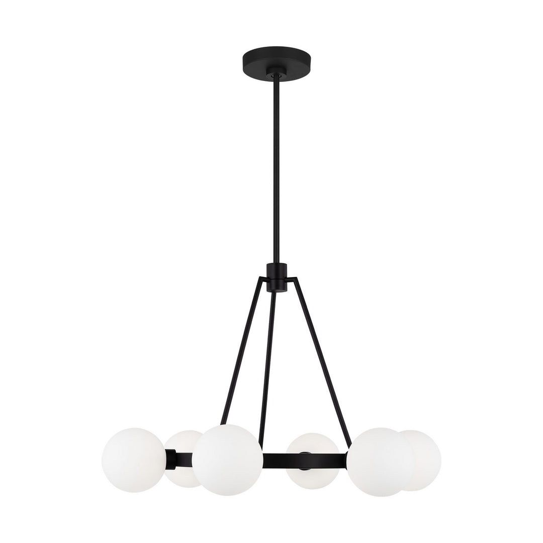 Visual Comfort Studio Clybourn 3161606-112 Chandelier Light - Midnight Black