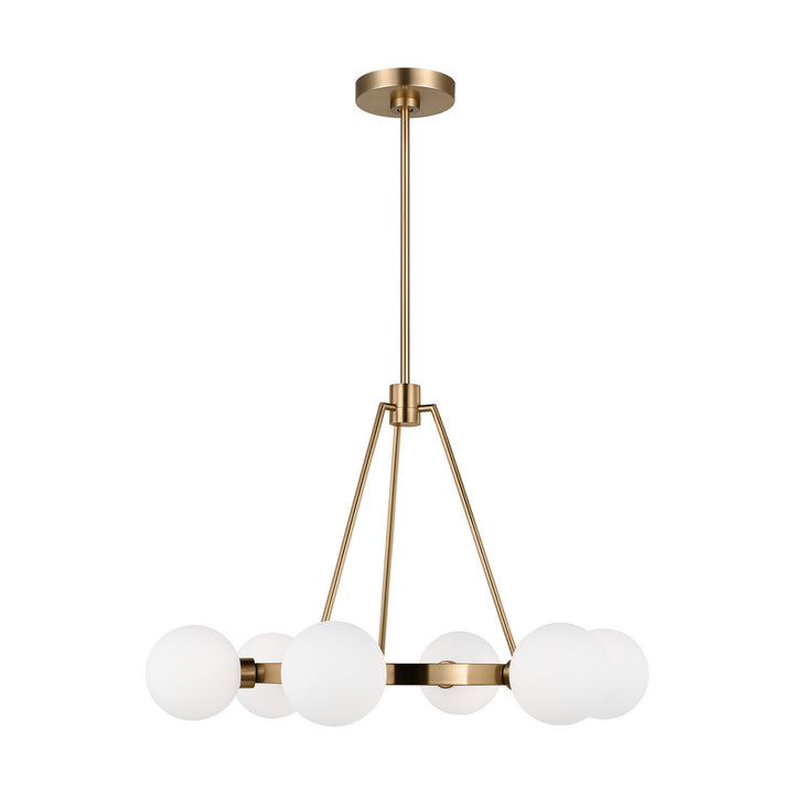 Visual Comfort Studio Clybourn 3161606-848 Chandelier Light - Satin Brass