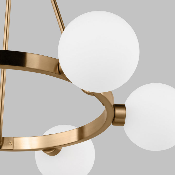 Visual Comfort Studio Clybourn 3161606-848 Chandelier Light - Satin Brass