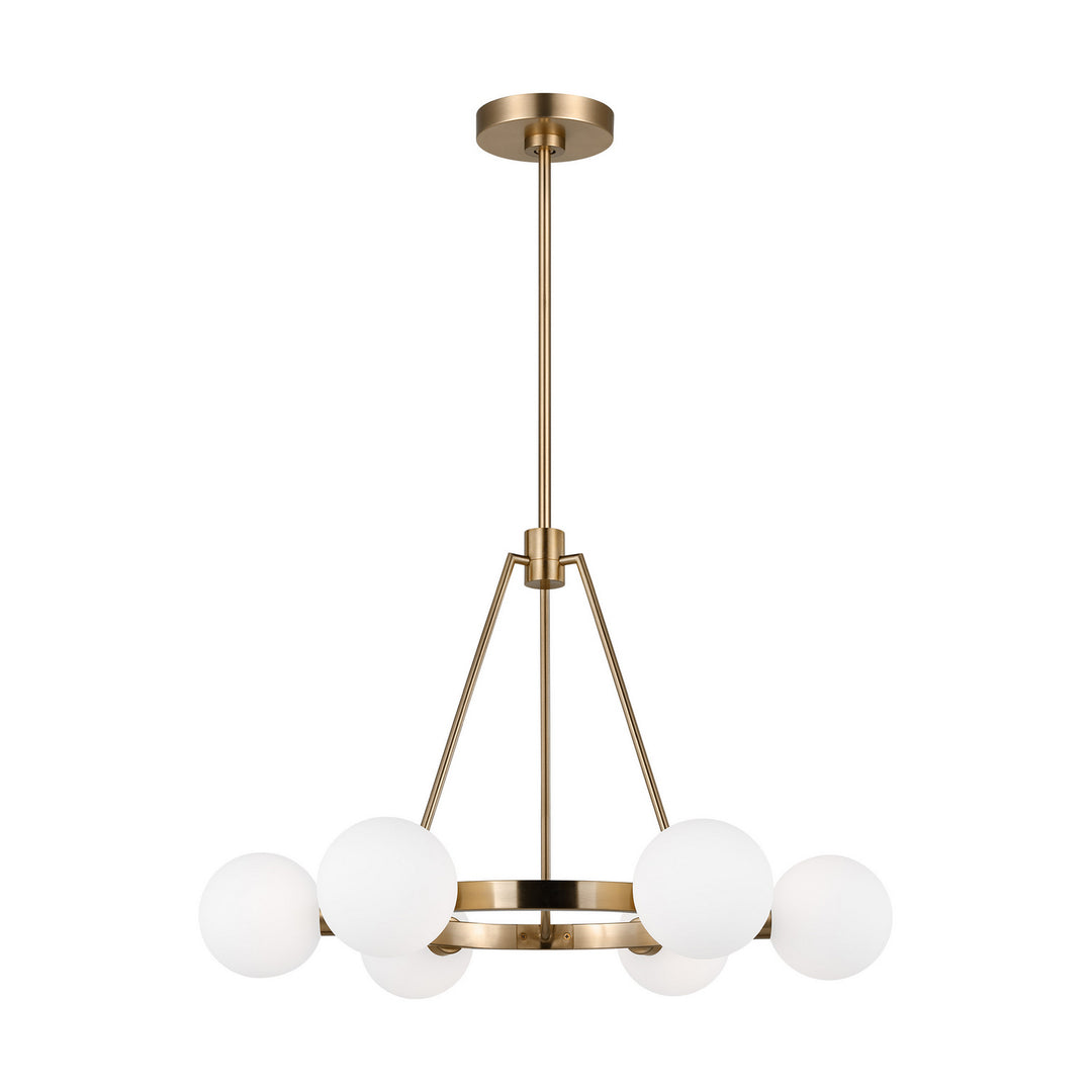 Visual Comfort Studio Clybourn 3161606-848 Chandelier Light - Satin Brass