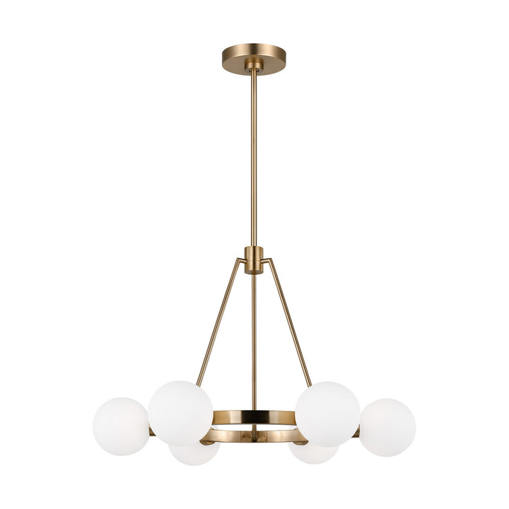 Visual Comfort Studio Clybourn 3161606-848 Chandelier Light - Satin Brass