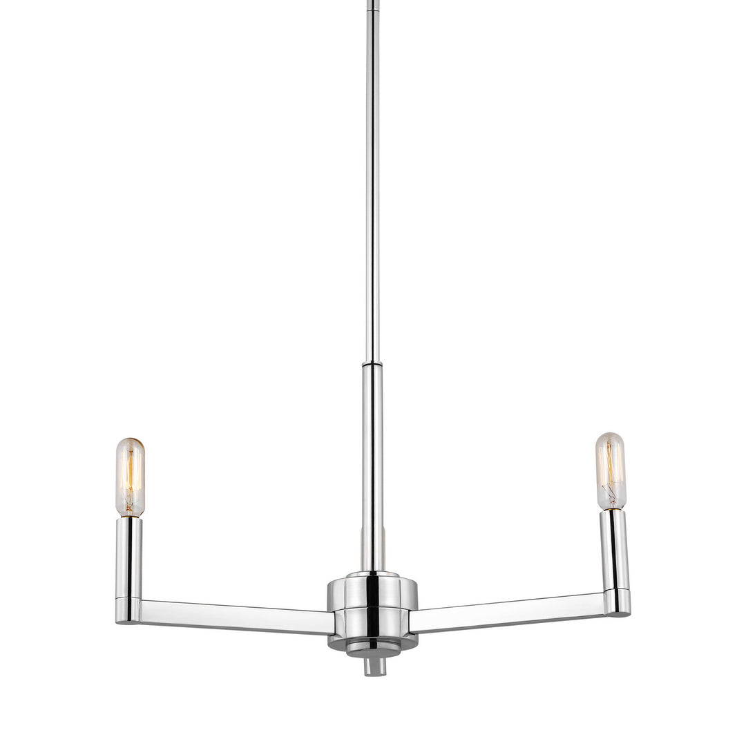 Visual Comfort Studio Fullton 3164203-05 Chandelier Light - Chrome