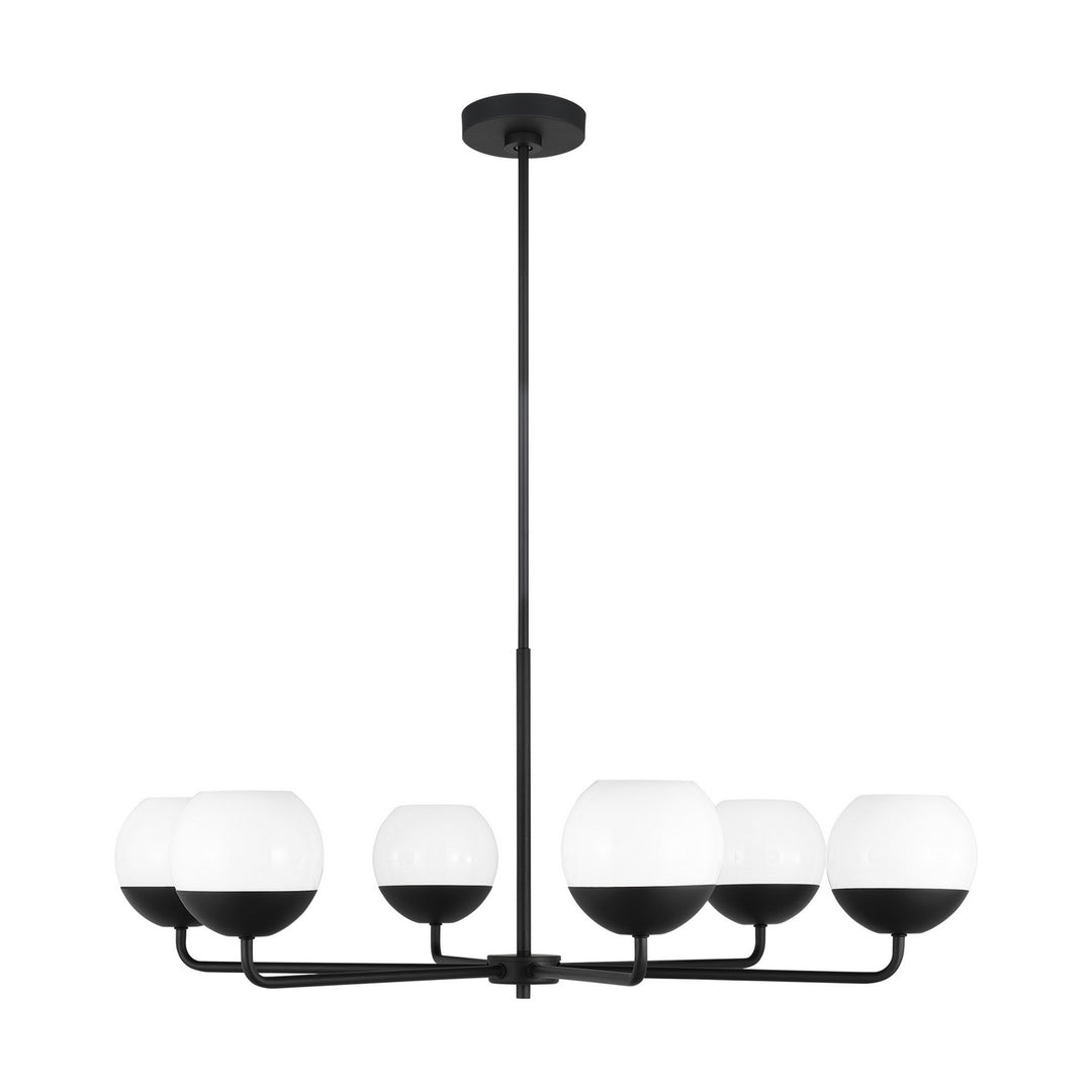 Visual Comfort Studio Alvin 3168106-112 Chandelier Light - Midnight Black