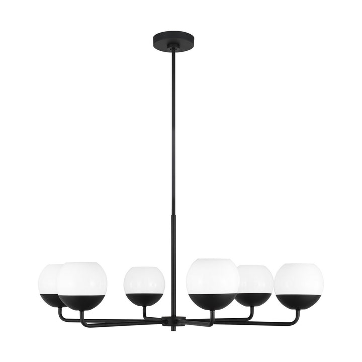 Visual Comfort Studio Alvin 3168106-112 Chandelier Light - Midnight Black