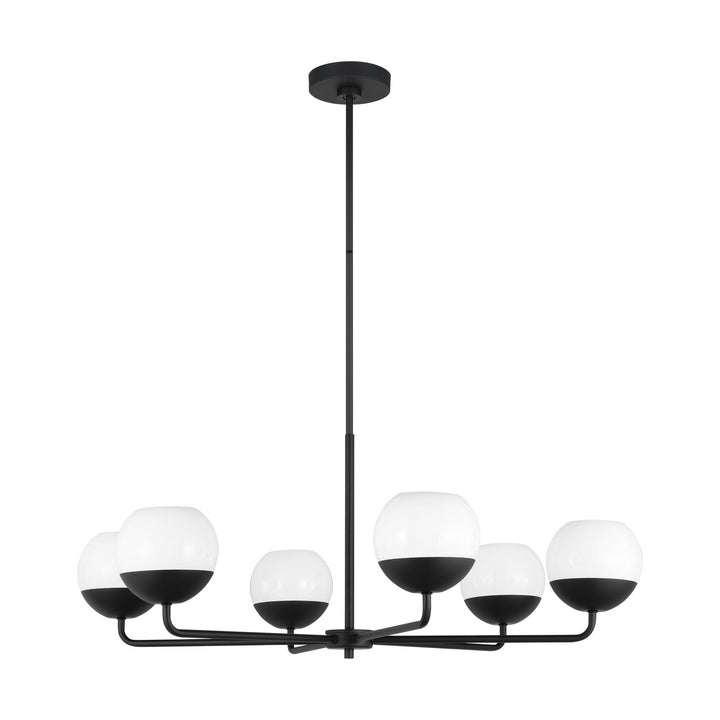 Visual Comfort Studio Alvin 3168106EN3-112 Chandelier Light - Midnight Black