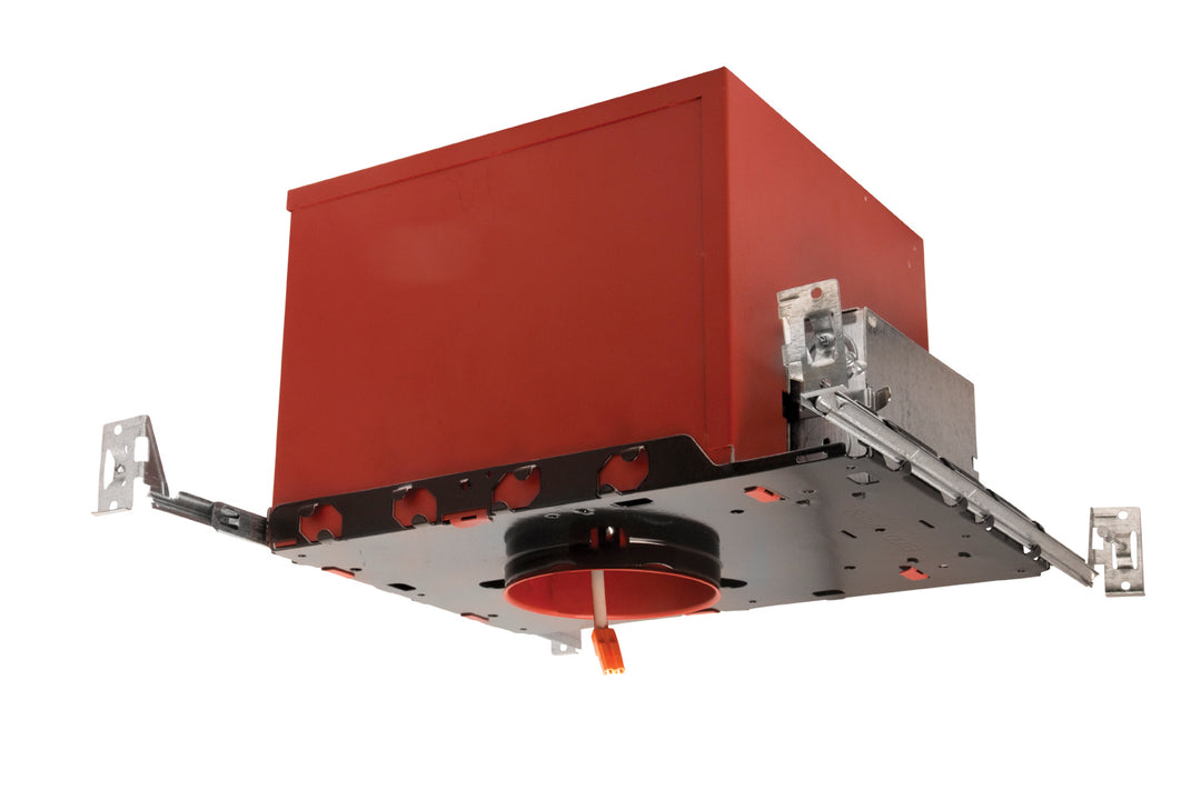 Elco Lighting EL39FICA  New Construction 2-Hour Fire Rated Ic Airtight Housing Recessed Light Black