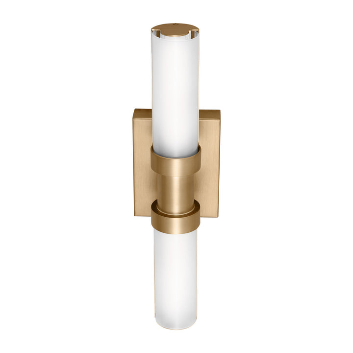 Visual Comfort Studio Kiel 4404093S-848 Bath Vanity Light 5 in. wide - Satin Brass