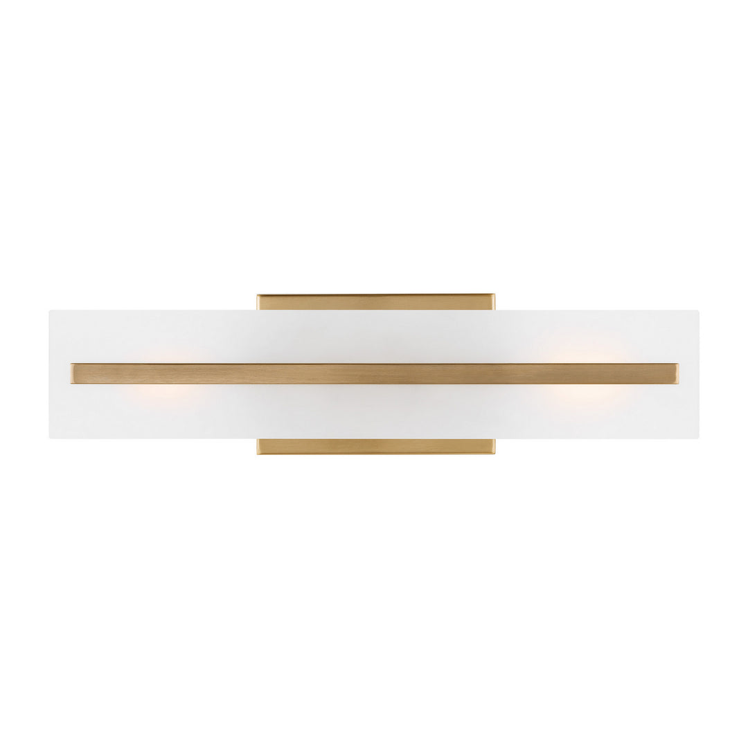 Visual Comfort Studio Dex 4454302-848 Bath Vanity Light 5 in. wide - Satin Brass