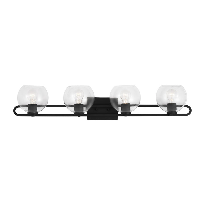 Visual Comfort Studio Codyn 4455704-112 Bath Vanity Light 40 in. wide - Midnight Black