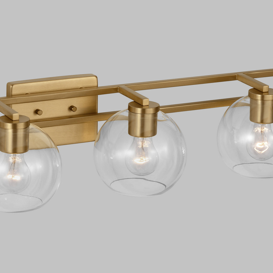 Visual Comfort Studio Codyn 4455704-848 Bath Vanity Light 40 in. wide - Satin Brass