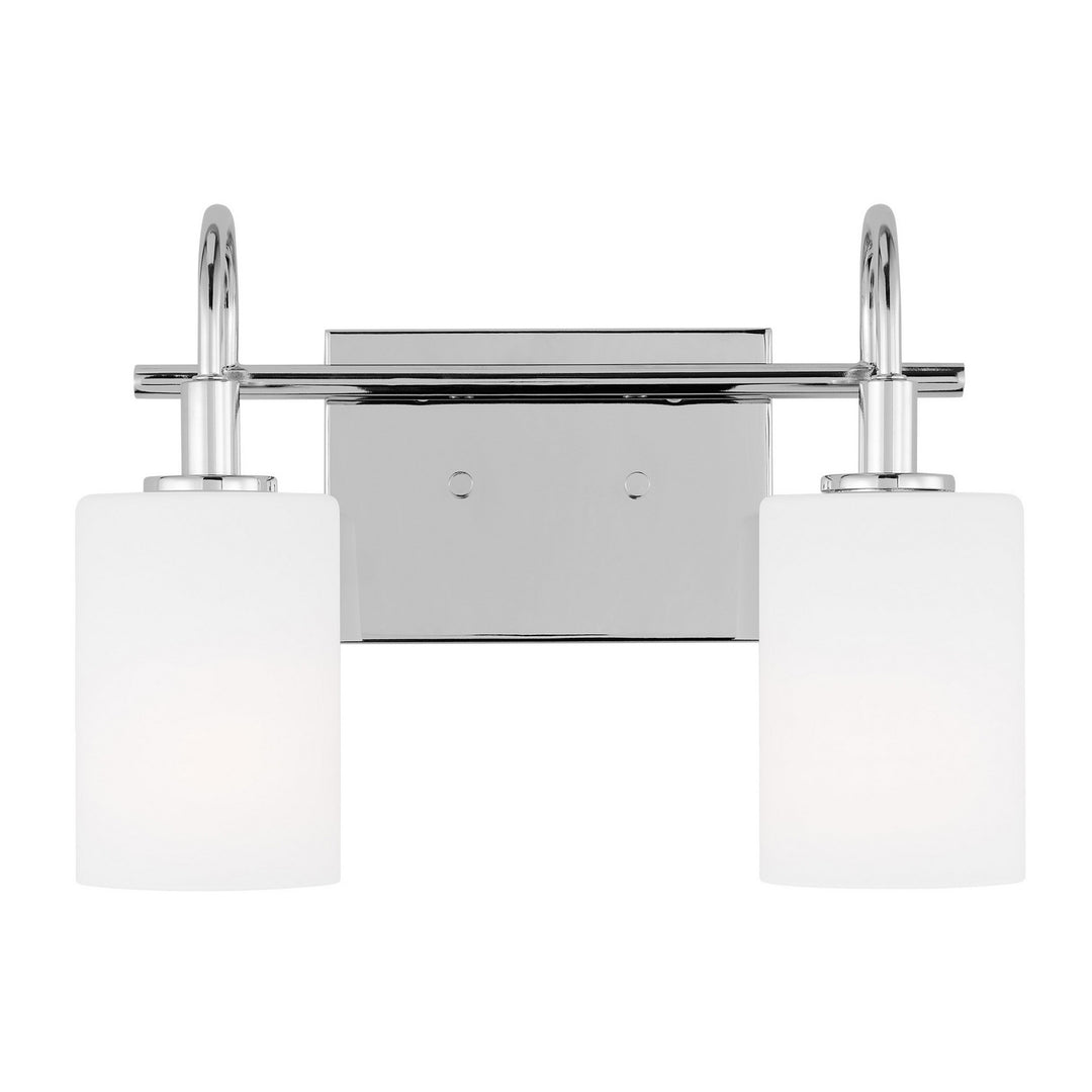 Visual Comfort Studio Oak Moore 4457102-05 Bath Vanity Light 14 in. wide - Chrome